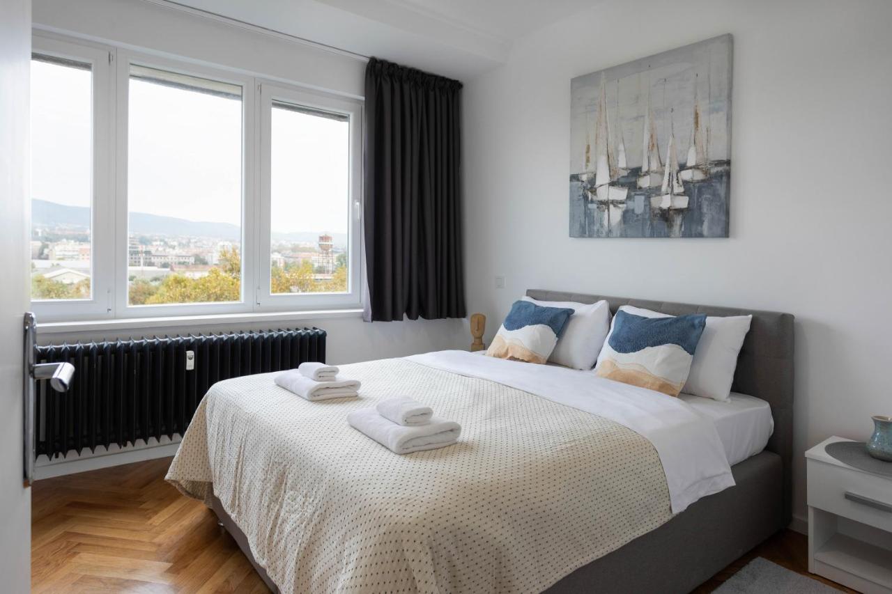 Spacious 2Bdr Apartment- Skyline View Zagreb Ngoại thất bức ảnh